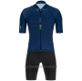 2020 Cycling Jersey UCI Deep Blue Short Sleeve and Bib Short