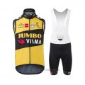 2021 Wind Vest Jumbo Visma Yellow Black